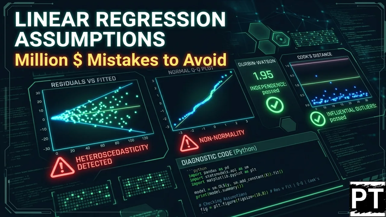 The Million-Dollar Mistake: When Linear Regression Model Assumptions Fail in Real Estate
